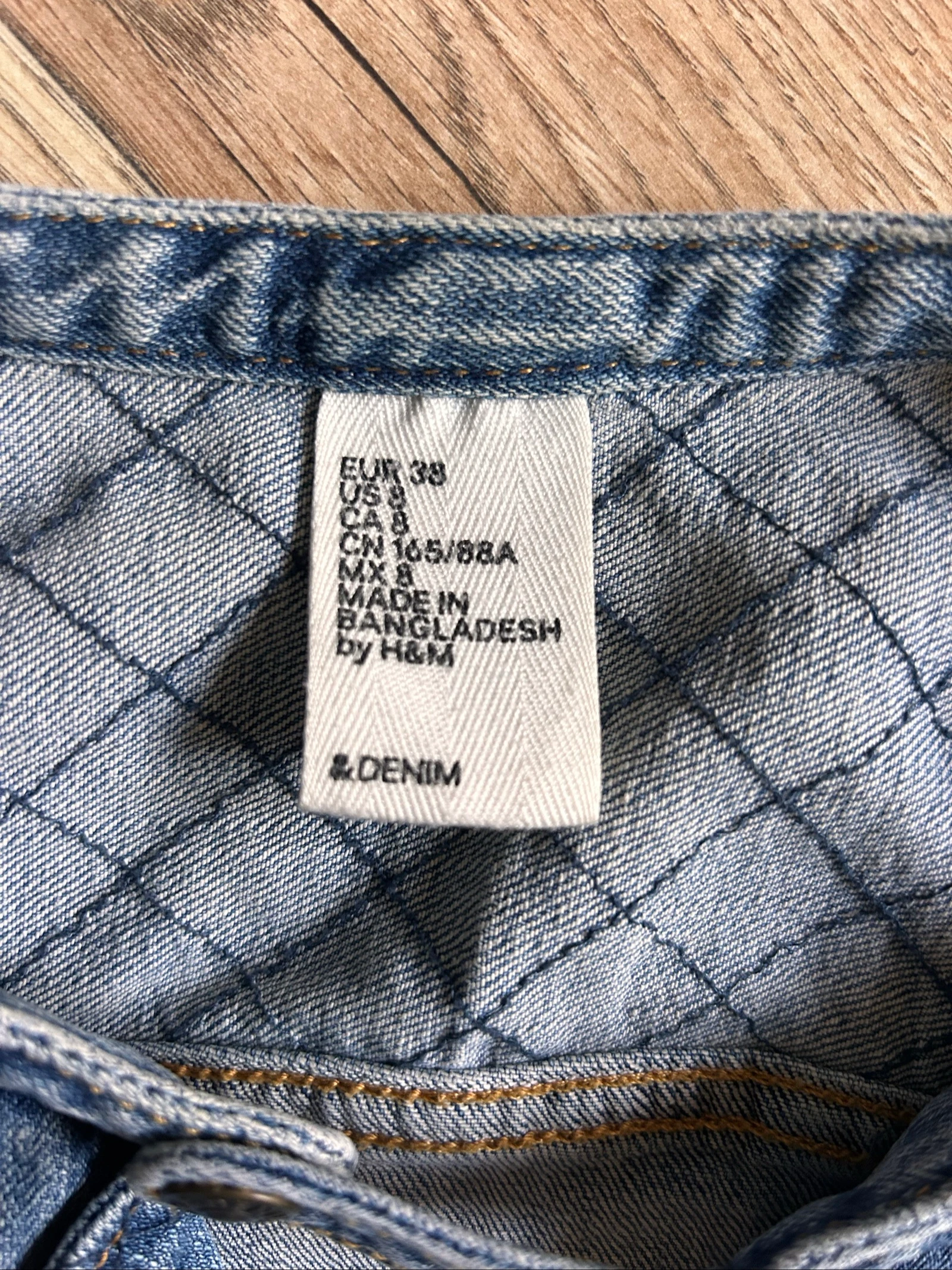 Perfecto style / bi-material denim jacket H&M – photo 2
